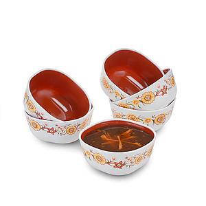 Microfresh Square Bowl Deluxe 200 ML (Set of 6)