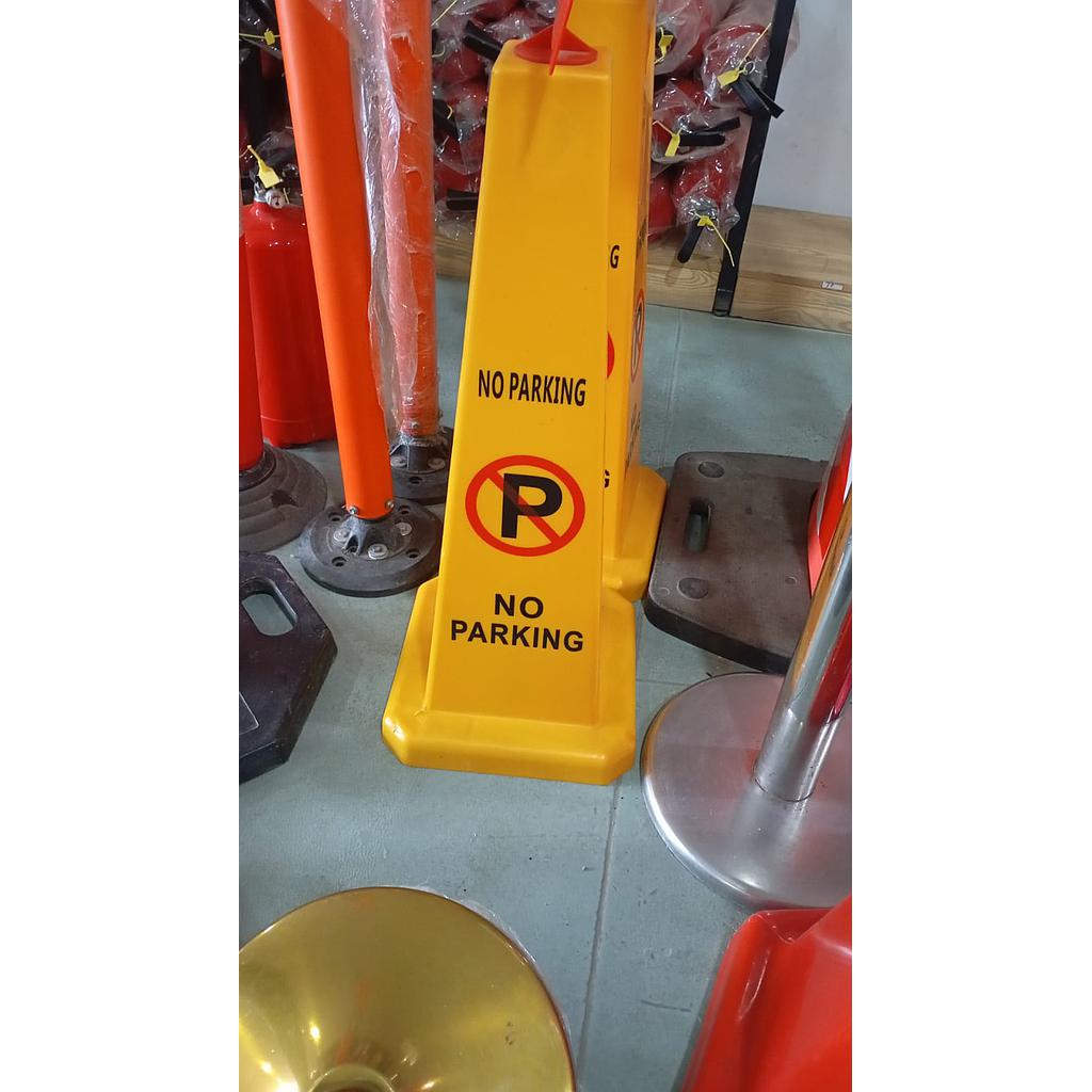 NO PARKING SIGN BOARD