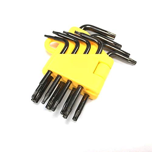 Star Screw Driver Set T Type (T8-T40)