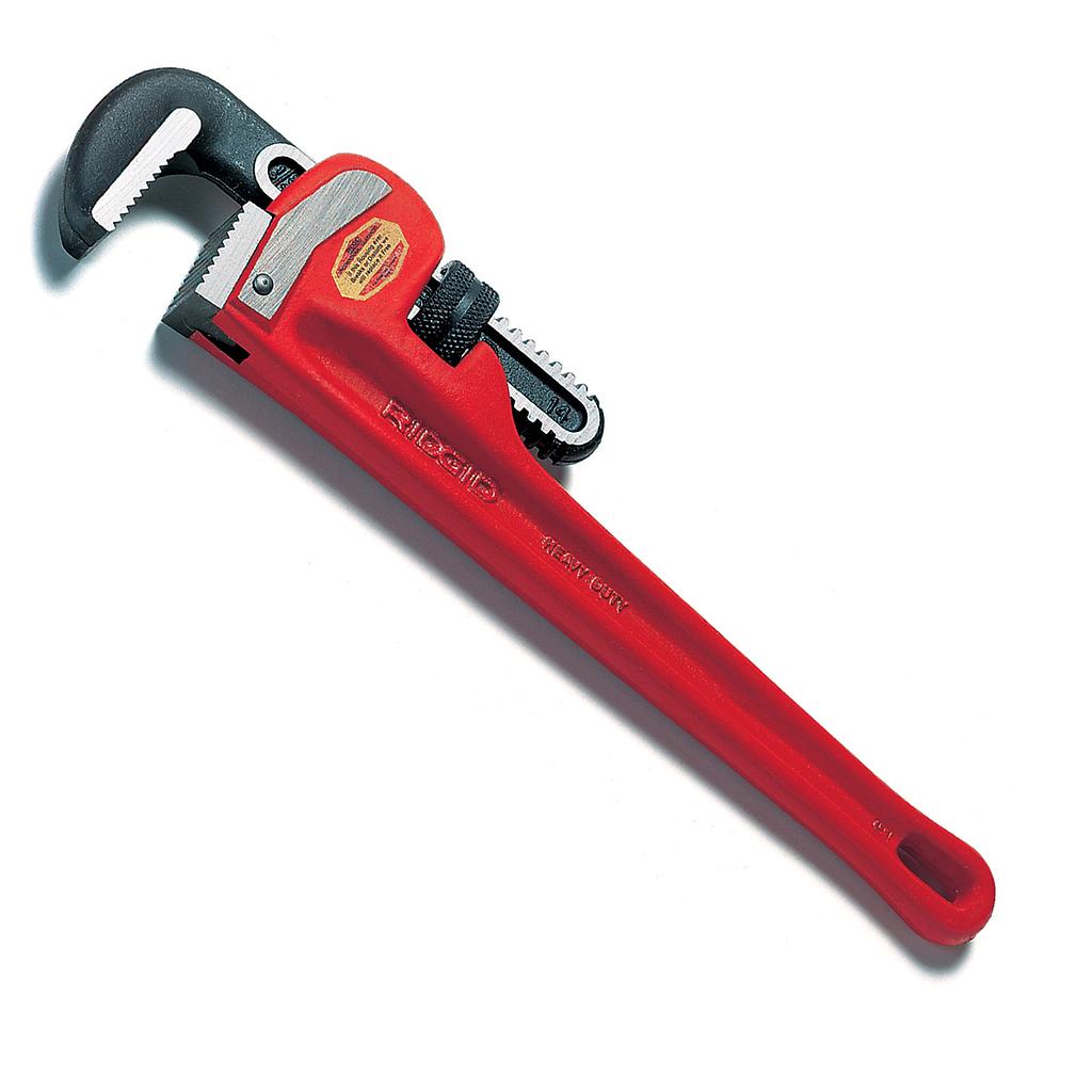 Pipe Wrench 10 Inch (Length: 250mm; Least Max Opening: 49mm; Suitable for Dia. 1-1/2mm Pipe)