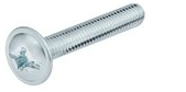 FLAT HEAD COMBINATION CROSS SLOT SCREW,M4X25 MMSTEEL,GALVANISED