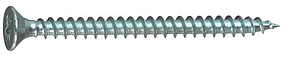 HOSPA CHIPBOARD COUNTERSUNK SCREW FULLY THREADED,NICKEL PLATED, 4.0 X 15 MM