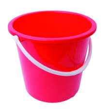 Fiber Bucket with Handle Medium