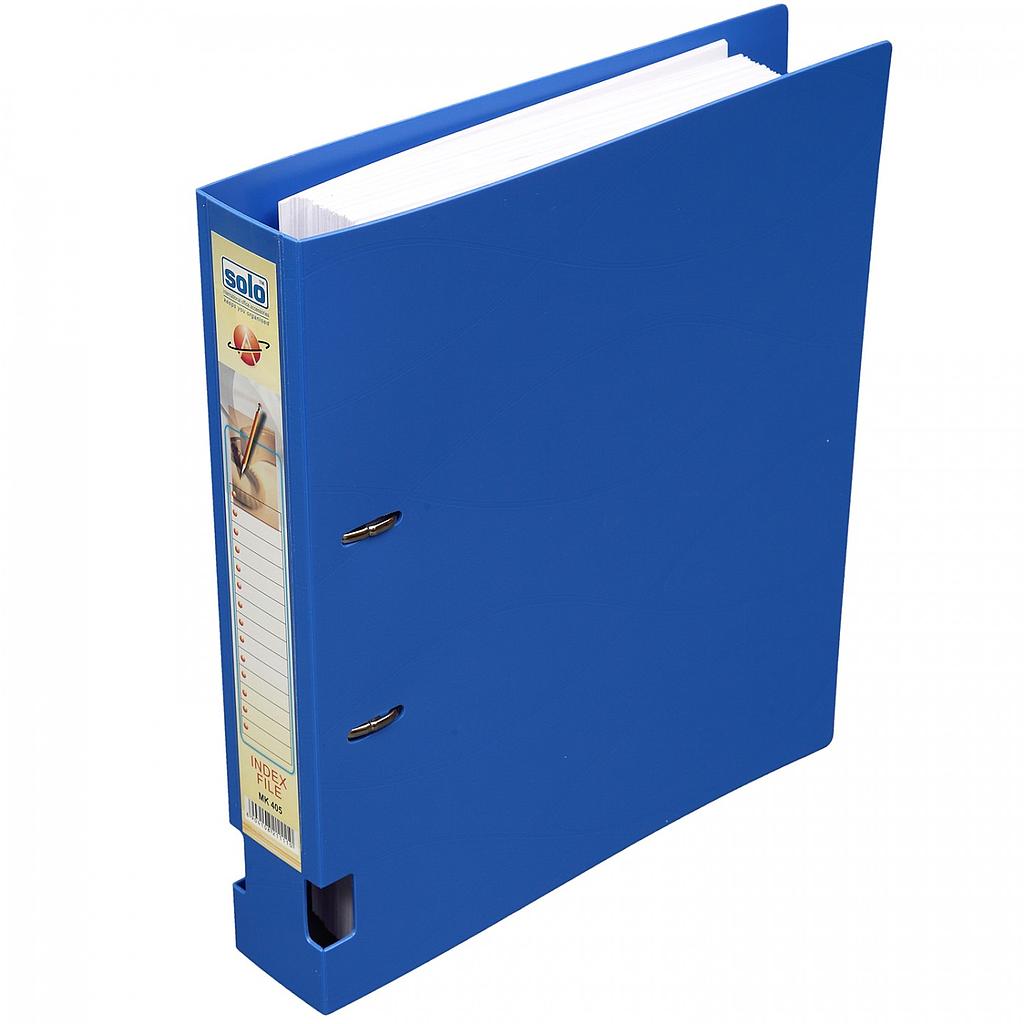 Ring Binder File A4 Size 2D Plastic Blue