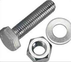 SS Hex Bolt & Nut M 16 x 50mm.