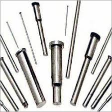 HSS Die Punch Shank Dia 5mm, Total Length 50mm, Tip Dia 3.37mm, Tip Length 19mm