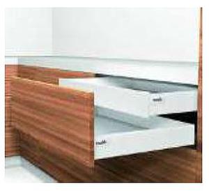 ANTARO M-HEIGHT SILK WHITE 30 KG INNER DRAWER FOR A NOMINAL LENGTH OF 500 MM