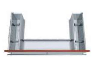 TANDEMBOX D-HEIGHT GREY 30KG UNDER SINK DRAWER FOR A NOMINAL LENGTH OF 500 MM