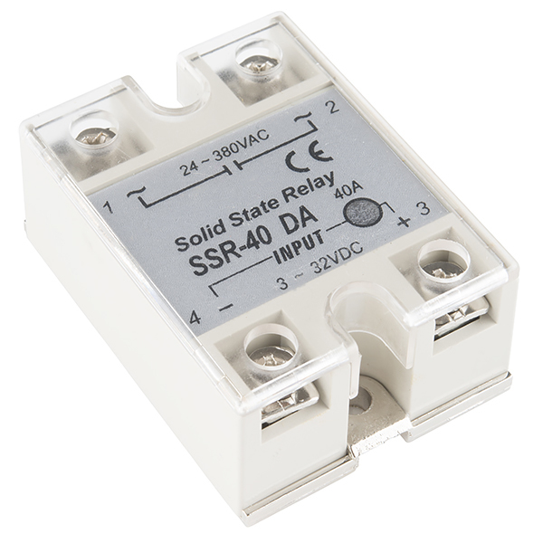 Double change over 24 V DC, 4 channel SSR Relay