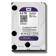 Hard Disk WD Surveillance 6TB Purple WD64PURZ