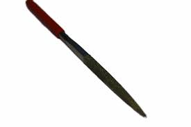 Diamond coated square file 140mm Cut 0