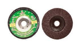 FLAP DISC 100 X 16 MM 120 GRIT GREEN