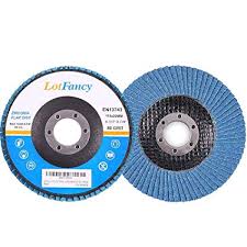 FLAP DISC 100 X 16 MM 80 GRIT BLUE ZIRCON