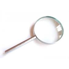 Magnifying Glass With 3 Led Light 3X & 45X, (Black and White) Size: 7.56X3.31
