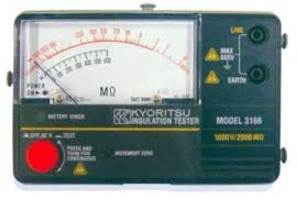 1000V Megger,Analog, 200megha ohms