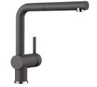 LINUS S Deck Mounted Kitchen Mixer Alu Metallic