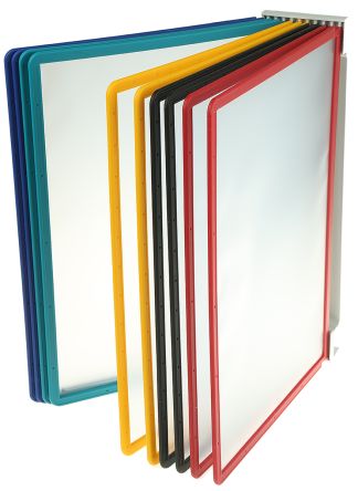 A4 10 folder wall mounting