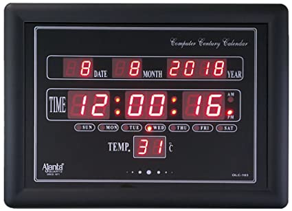 Plastic LED Digital Clock