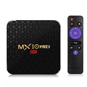 MX10 Pro Allwinner H6 Android 9 Quad Core (4GB RAM 32GB ROM) Digital Signage Android TV Box 6k  Ultra HD H.265 Decoding USB3.0 Android TV Box B07X7NKBQW ( MX10-310819 ) 