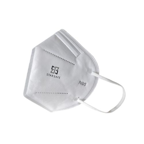 FOLD FLAT TYPE / FFP1 CLASS / WITHOUT VALVE EAR LOOP - WHITE