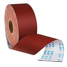 Rough Sandering Paper 4 inch Width  50 mtr Roll 60 grit