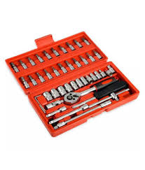 Ratchet box 15 piece socket set