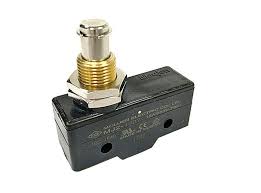 SNAP-ACTING SWITCH - ROLLER PLUNGER FOR 1/2" CUTOUT DIAMETER 1/4 HP @ 250VAC