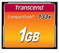 TRANSCEND MEMORY CARD  1GB-133X