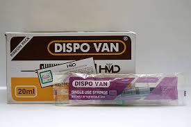 DISPO VAN - 20ML SYRINGE WITHOUT NEEDLE
