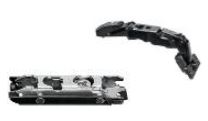 Clip top Blumotion 155 degree screw-on Hinge Full Overlay, Onyx Black