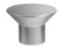 FURNITURE KNOB, SIZE 30MM C/C ,FINISH SS MATT