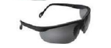 POLYCARBONATE SPECTACLE WITH CURVED EDGES FOR ANTI SCRATCH SMOKE LENS HARD COATED / TEMPLE LENGTH ADJUSTABLE