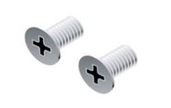 Profin - Rail Door 45 degree Corner Connection Screw, Zinc Plated, (16 Per Door)