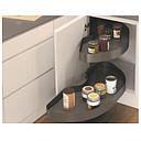 VS Cornerstone Maxx, Curve, Lava Grey, 450mm Door, Left