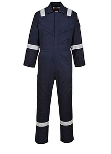 FR CLOTHING BOILER SUIT WITH REFLECTIVE TAPES - SIZE XL