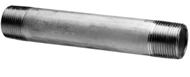 S.S.304 PIPE NIPPLE 2 inchx6