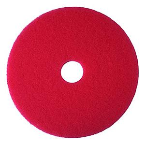 3M FLOOR SCRUBBING MACHINE PAD 17 INCH - RED