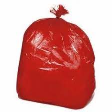 BIODEGRADABLE GARBAGE BAG - RED 19X21