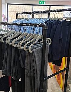 DARK BLUE SHIRT WITH STRIPED SLEEVE (HALF SLEEVE) SIZE 36/M