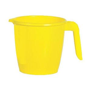 PLASTIC MUG YELLOW - 1LTR