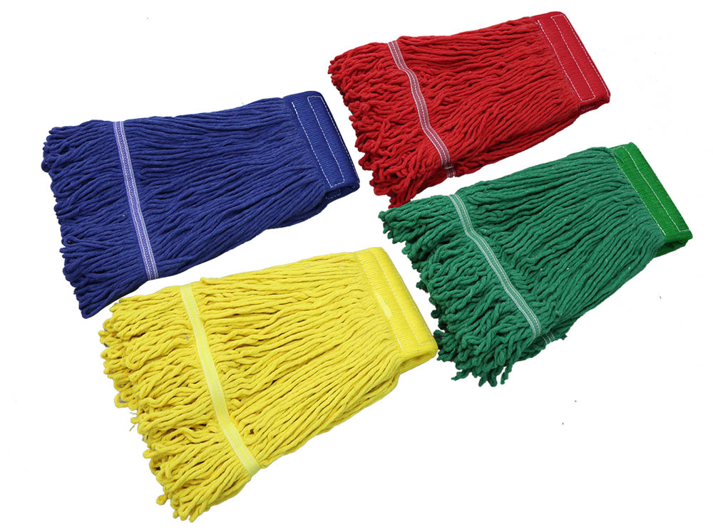 MICROFIBER STRING WET MOP REFILL - GREEN