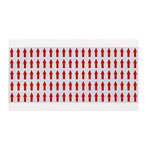 RED ARROW MARK STICKER (500 STICKERS)