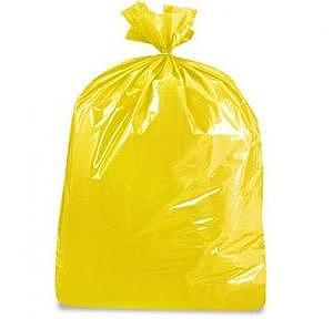 BIODEGRADABLE GARBAGE BAG - YELLOW 30X37