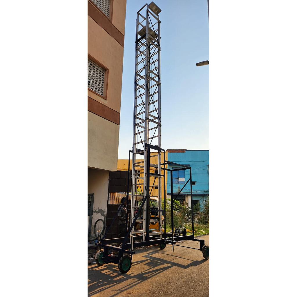 ALUMINIUM TROLLEY LADDER