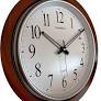 PRESIDENT QUARTZ SWEEP & SILENT WALL CLOCK 18 Inch (42x42cm)