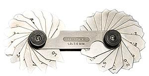 RADIUS GAUGE (1.00mm to 7mm)