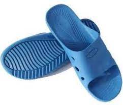 ESD SAFE SLIPPER BLUE COLOUR SIZE - 6 (38)