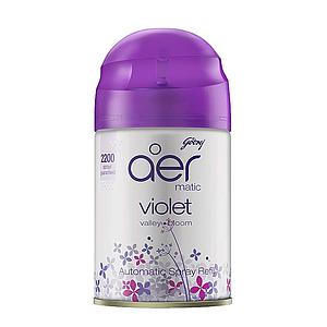 GODREJ AER AUTOMATIC SPRAY REFILL VIOLET (VALLEY BLOOM) 225ML