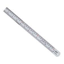 Steel Rule Scale - 15, 30 ,60 cm (Pack of 3)