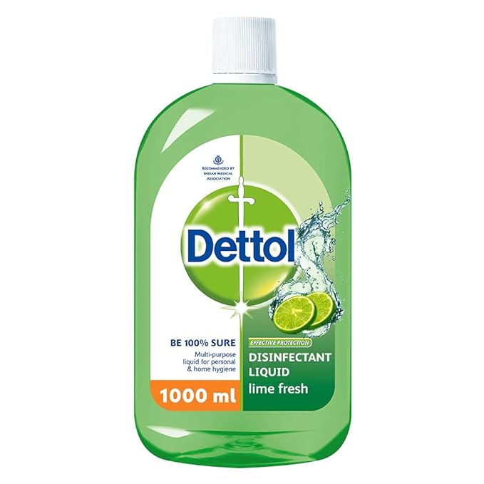 DETTOL DISINFECTANT LIQUID LIME FRESH (GREEN) 550 ML